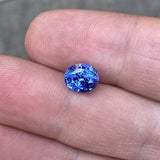 2.72 ct Oval Ceylon Blue Sapphire Certified Unheated