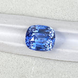 2.71 ct Cushion Cut Blue Sapphire Unheated Ceylon