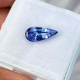 1.59 ct Vivid Blue Pear Sapphire Sri Lankan Unheated