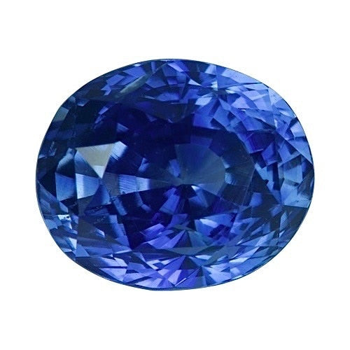 1.93 ct Oval Royal Blue Ceylon	Sapphire Certified Unheated
