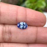 1.56 ct Oval Ceylon Blue Unheated Sapphire Natural
