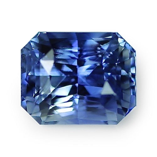 2.61 ct Blue Radiant Cut Natural Unheated Sapphire
