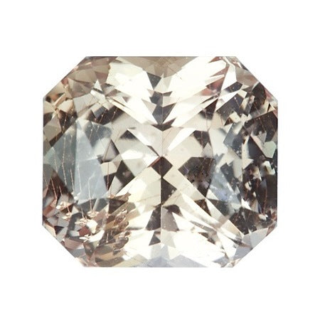 3.53 ct Peach Sapphire Natural Certified Unheated