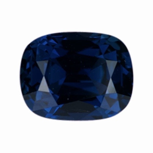 2.06 ct Teal Cushion Cut Madagascar Sapphire Certified Unheated