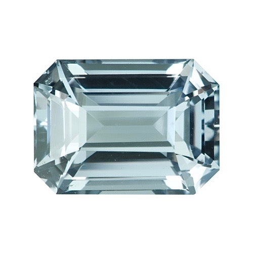 2.24 ct Bluish Green Natural Emerald Cut Unheated Sapphire