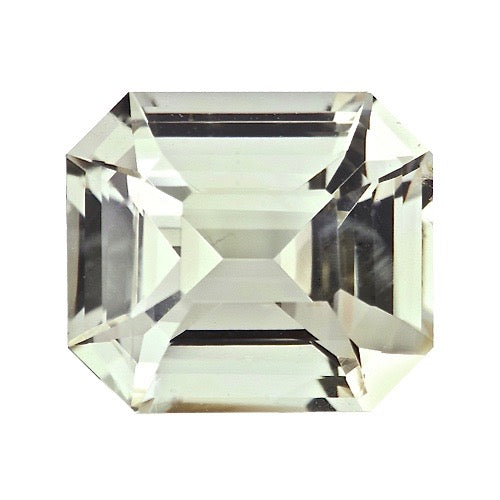 2.93 ct Champagne Yellow Emerald Cut Natural Sapphire Unheated