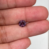 1.55 ct Plum Colour Shift Sapphire Oval Natural Unheated