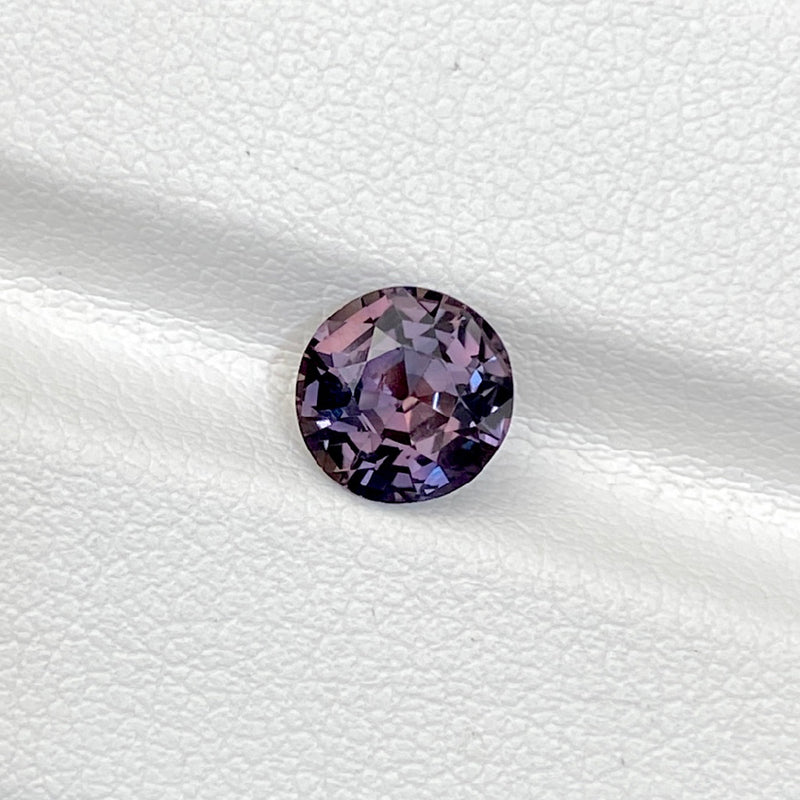 2.03 ct Chocolate Colour Shift Sapphire Round Natural Unheated
