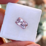 2.67 ct Champagne Cushion Cut Sapphire Natural  Unheated