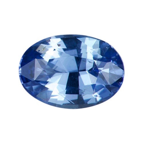 1.56 ct Oval Ceylon Blue Unheated Sapphire Natural