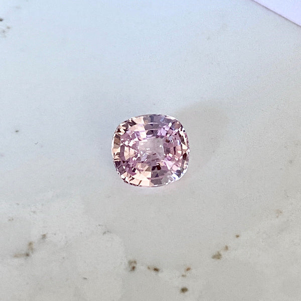 2.20 ct Cushion Light Pink Sapphire Natural Unheated