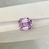 2.05 ct Pink Sapphire Emerald Cut Unheated Ceylon