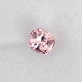 1.53 ct Cushion Peach Natural Sapphire Certified Unheated