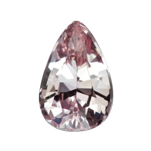 1.60 ct Pear Light Pink Sapphire Unheated Certified