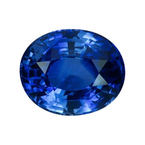 2.36 ct Royal Blue Oval Ceylon Sapphire Certified Unheated