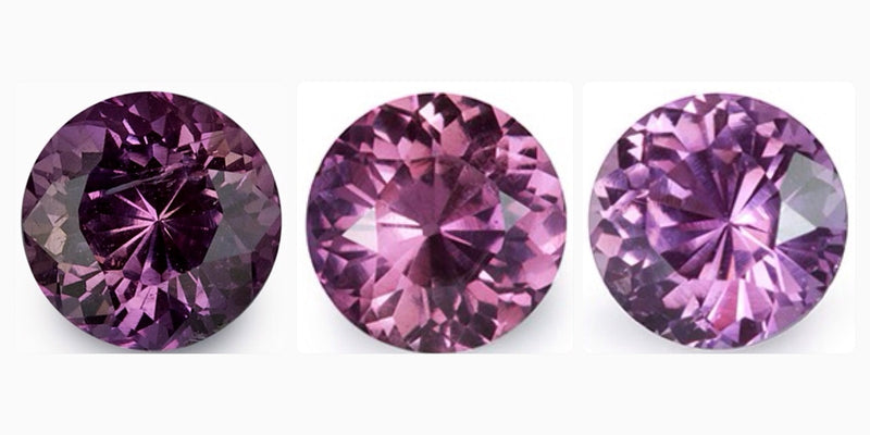 2.21 ct Pink Round Cut Natural Unheated Sapphire Pair