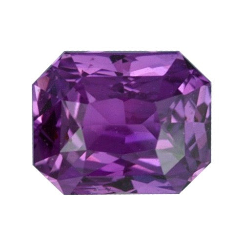 1.61 ct Vivid Purple Violet Natural Sapphire Unheated Certified