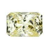 1.57 ct Yellow Natural Sapphire Certified Unheated