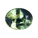 1.78 ct Teal Parti Sapphire Oval Natural Unheated