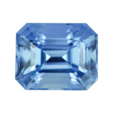 2.15 ct Sky Blue Sapphire Emerald Cut Natural Unheated