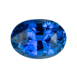 1.56 ct Oval Vivid Deep Blue Ceylon Sapphire Unheated