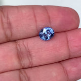 2.06 ct Oval Certified Blue Sapphire Unheated