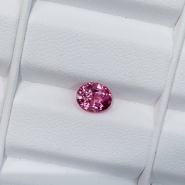 1.13 ct Pink Sapphire Oval Natural Unheated