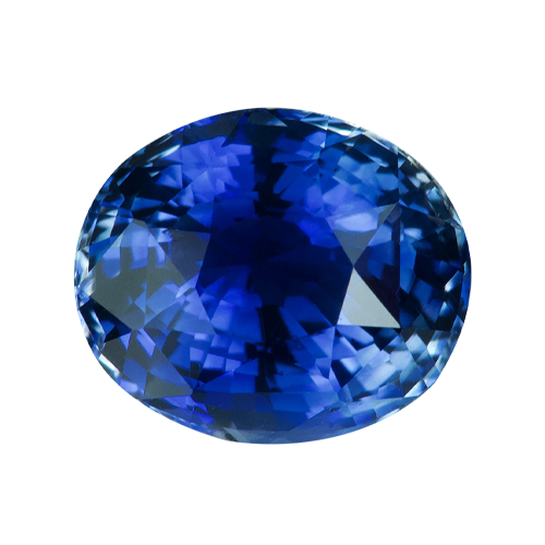 1.54 ct Oval Cornflower Blue Sapphire Natural Unheated