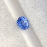 4.06 ct Cornflower Blue Sapphire Oval Natural Ceylon Unheated