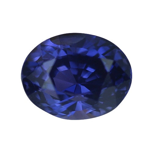 1.23 ct Deep Blue Violet Colour Change Oval Cut Natural Unheated Sapphire