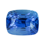 2.03 ct Cushion Cornflower Blue Sapphire Certified Heated