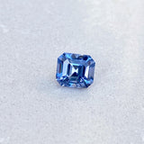 1.50 ct Cornflower Blue Sapphire Emerald Cut Unheated Ceylon Natural