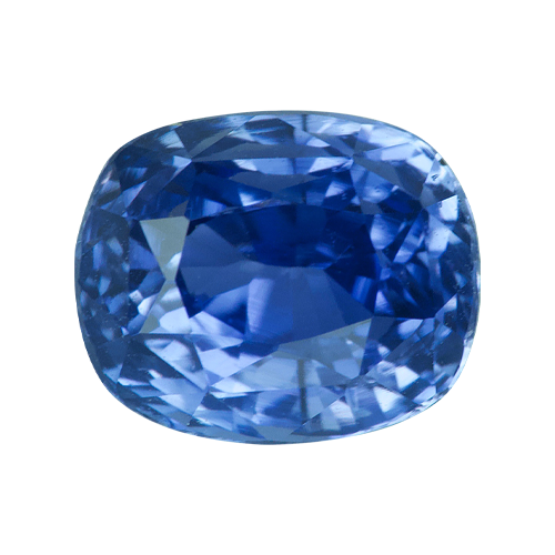 2.11 ct Cushion   Blue Sapphire Certified Unheated