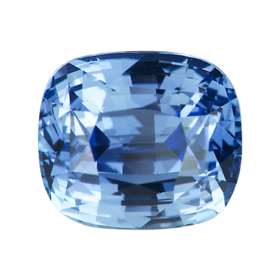 AAA Grade 3.95 Ct Ceylon Corflower Blue Sapphire Loose Cushion Gemstone , Excellent Quality Sapphire Gemstone buying For Engagement & Pendent Row