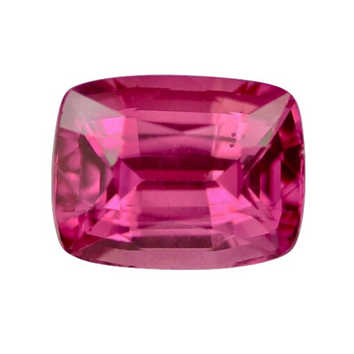 1.36 ct Vivid Pink Cushion Cut Natural Unheated Sapphire