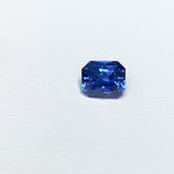 2.08 ct Vivid Cornflower Blue Sapphire Radiant Cut Natural Unheated