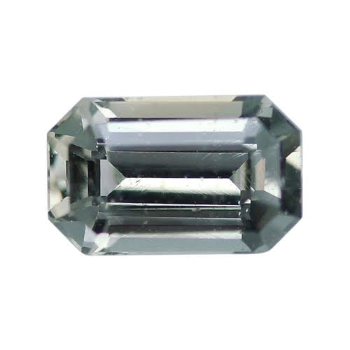 1.99 ct Olive Green Emerald Cut Natural Unheated Sapphire