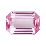 1.55 ct Vivid Pink Sapphire Emerald Cut Unheated