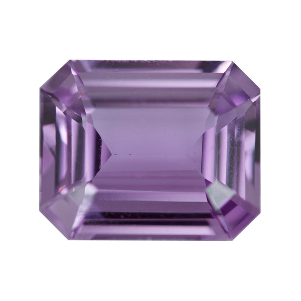 1.59 ct Violet Sapphire Emerald Cut Natural Unheated