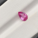 1.19 ct Padparadscha Sapphire Pear Natural Unheated