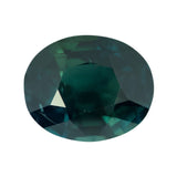 3.02 ct Green Sapphire Oval Natural Unheated