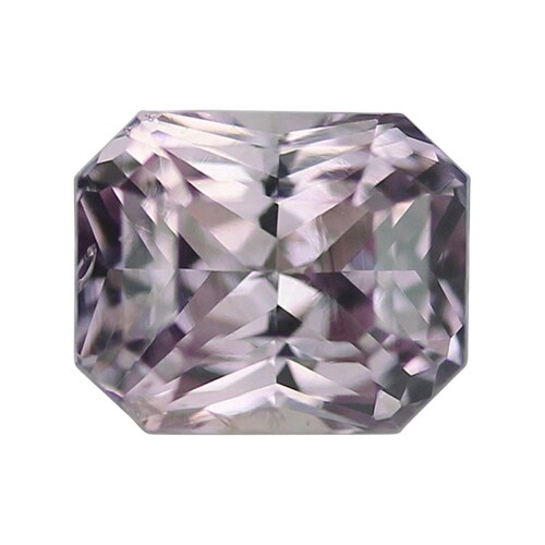 1.85 ct Grey Pink Radiant Cut Natural Unheated Sapphire