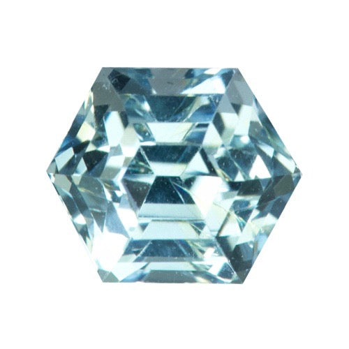 1.69 ct Hexagonal Mint Blue Sapphire Certified Unheated