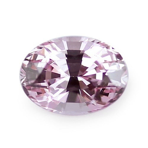 2.02 ct Light Pastel Pink Oval Cut Natural Unheated Sapphire