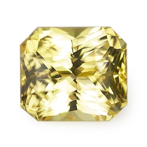 4.05 ct Yellow Natural Unheated Sapphire