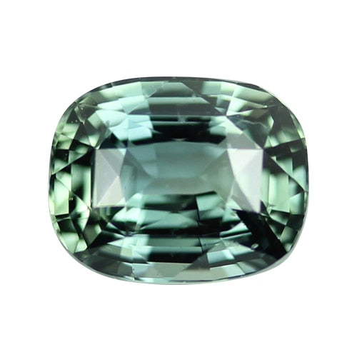 2.04 ct Olive Green Natural Unheated Sapphire