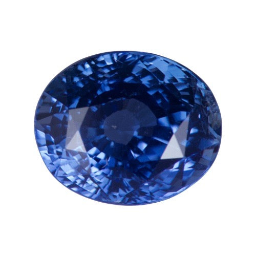 2.53 ct Oval Cornflower Blue Ceylon Natural Sapphire Unheated