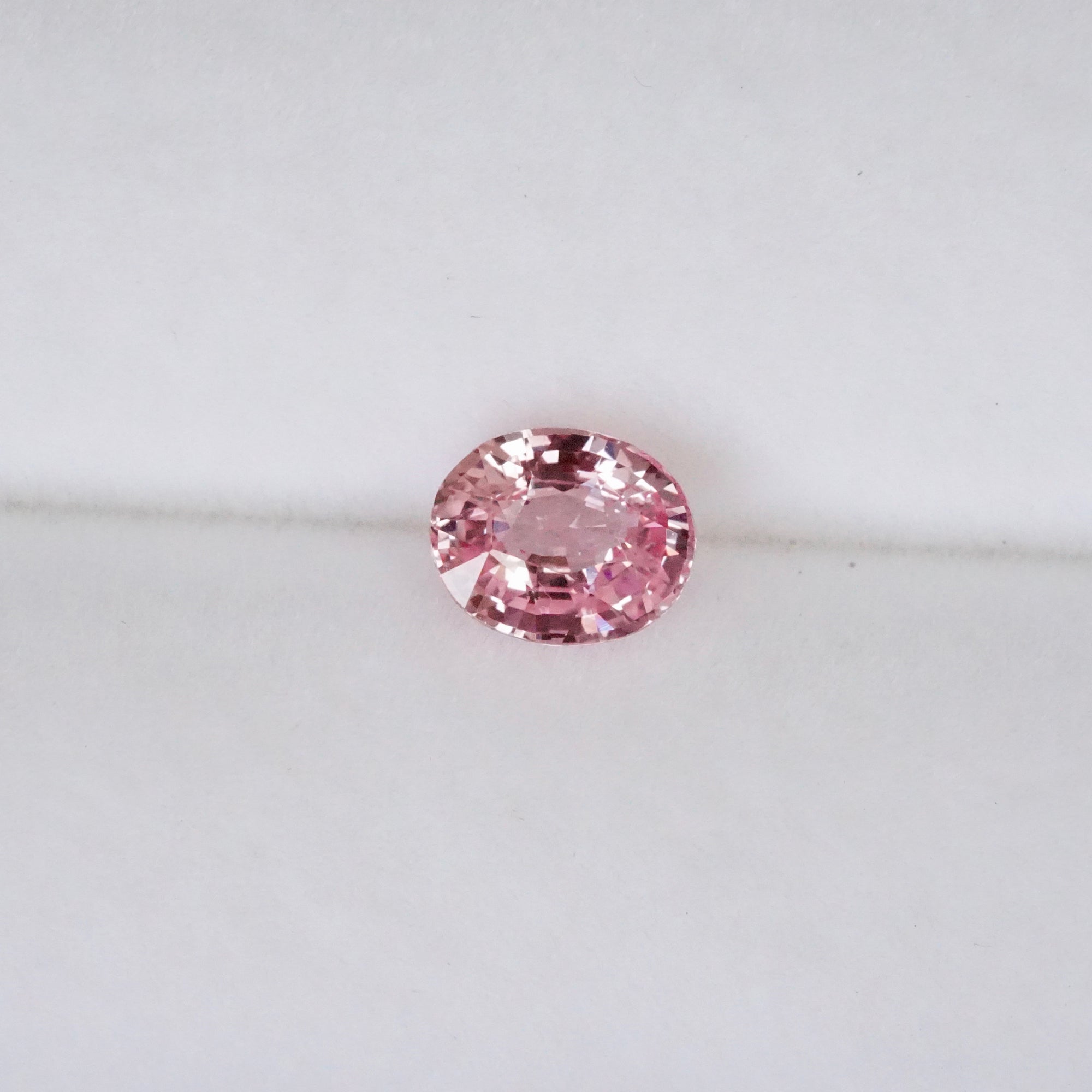 1.20 ct Padparadscha Sapphire Oval Cut Unheated Sri Lanka