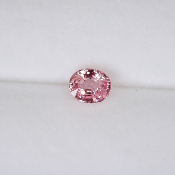 1.20 ct Padparadscha Sapphire Oval Cut Unheated Sri Lanka