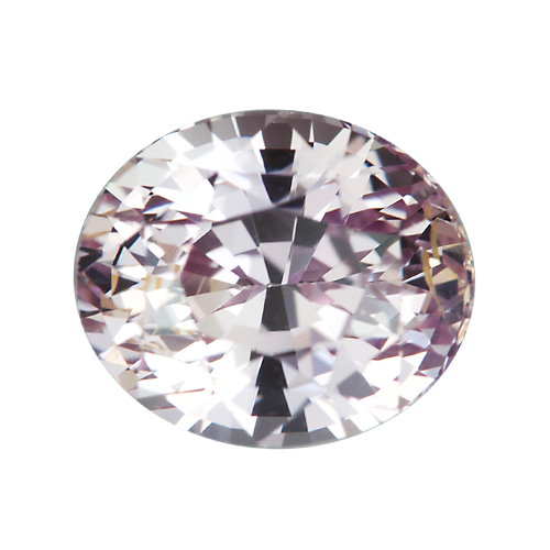 2.51 ct Peach Pink Oval Sapphire Natural Unheated